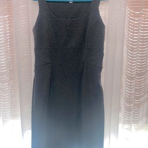 New York & Co fitted gray dress